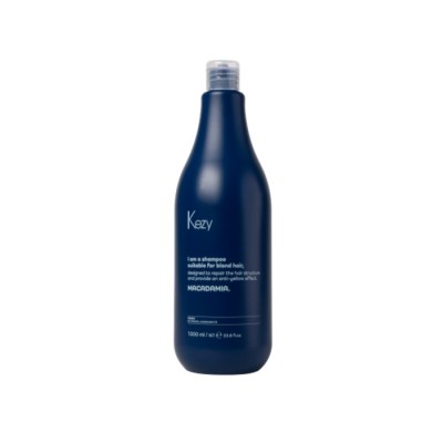 Kezy Macadamia No Yellow shampoo per capelli biondi - 1000 ml