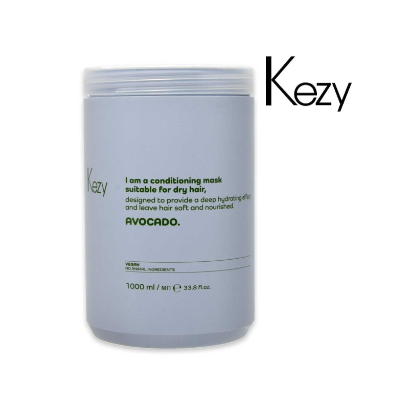 Kezy Avocado maschera per capelli secchi - 1000 ml