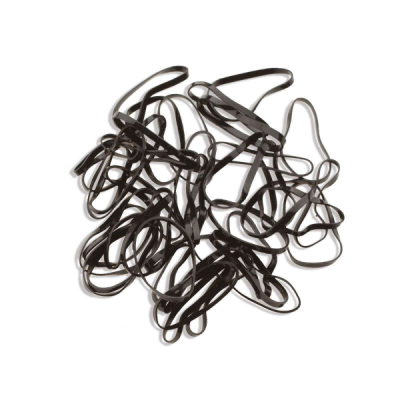 Xanitalia Black Rubber Band Big 40pz 401.063