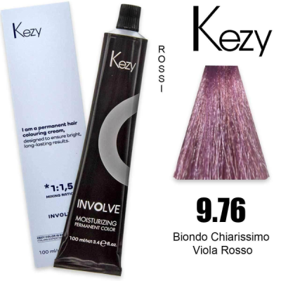 Kezy Involve Color Colorazione Permanente in Crema 9.76 / 9VR 100ml