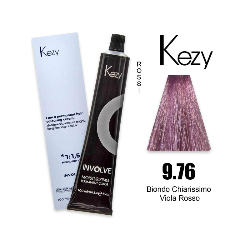 Kezy Involve Color Colorazione Permanente in Crema 9.76 / 9VR 100ml