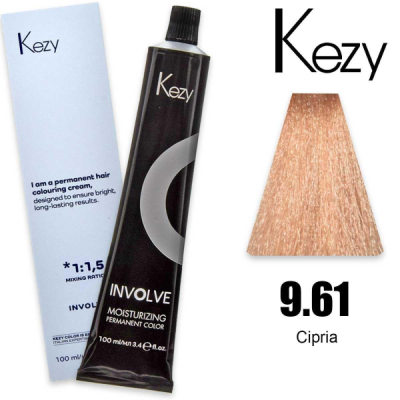 Kezy Involve Color colorazione permanente in crema 9.61 - Cipria