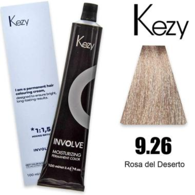 Kezy Involve Color colorazione permanente in crema 9.26 - Rosa Del Deserto 100 ml