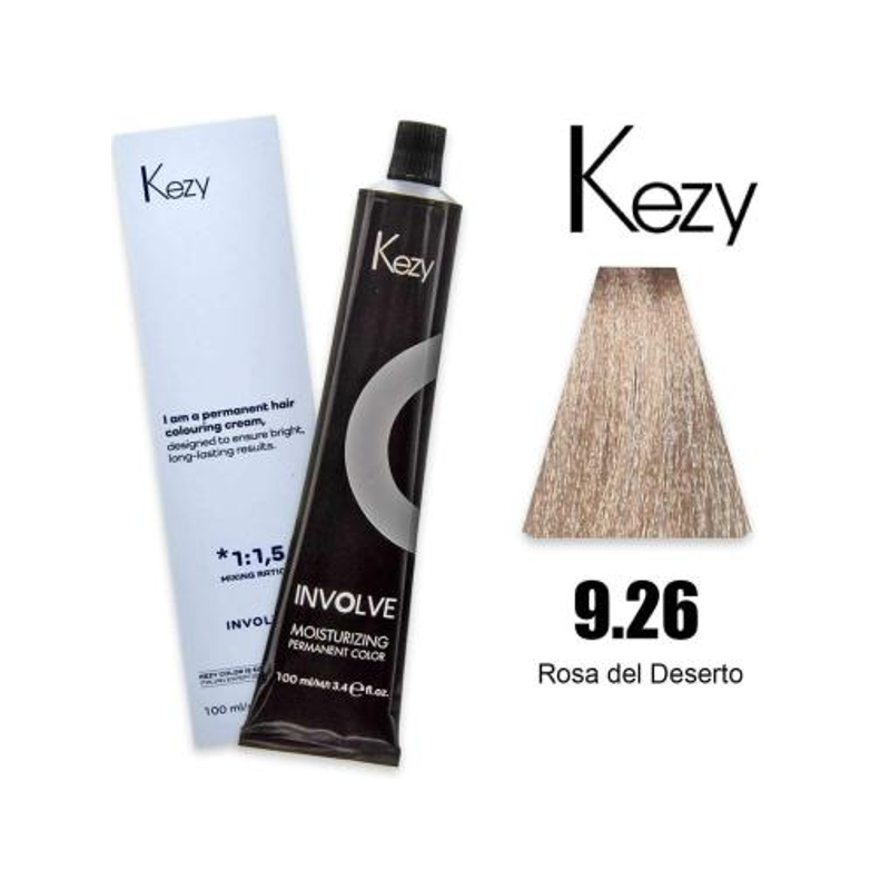 Kezy Involve Color colorazione permanente in crema 9.26 - Rosa Del Deserto 100 ml