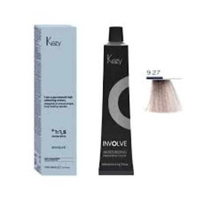 Kezy Involve Color colorazione permanente in crema 9.27 - Biondo Chiarissimo Siberiano