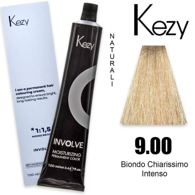 Kezy Involve Color Colorazione Permanente in Crema 9.00 / 9NN 100ml