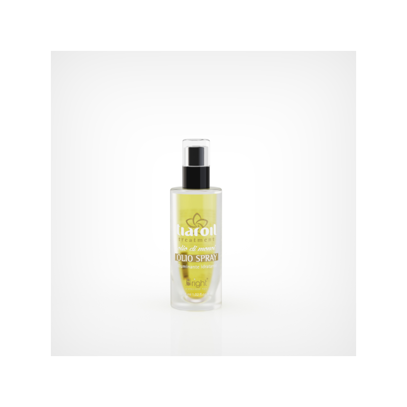 Melcap Bright Tiaroil - olio spray rigenerante capelli, protezione e bellezza quotidiana