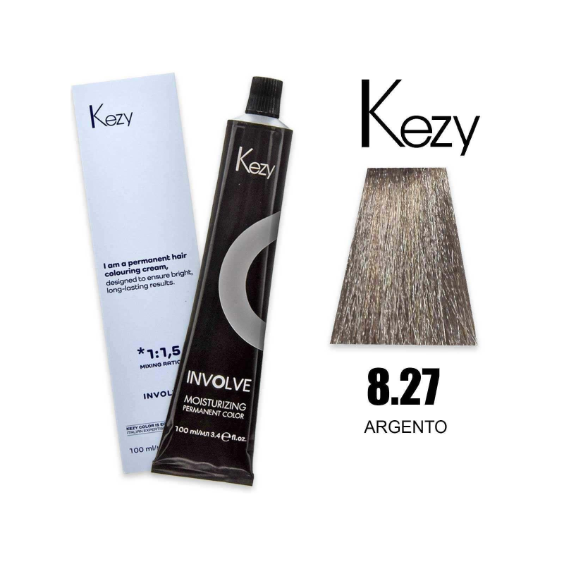 Kezy colorazione permanente in crema 8.47 - Argento 100 ml