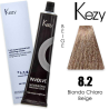Kezy colorazione permanente in crema 8.2 - Biondo Chiaro Beige 100 ml