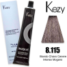 Kezy colorazione permanente in crema 8.115 - Biondo Chiaro Cenere Intenso Mogano 100 ml