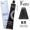 Kezy colorazione permanente in crema 8.11 - Biondo Chiaro Cenere Intenso 100 ml