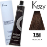 Kezy colorazione permanente in crema 7.51 - Nocciola 100 ml
