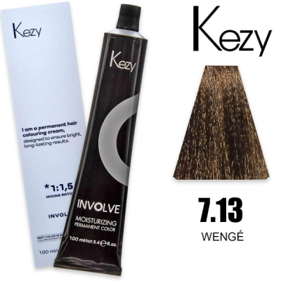 Kezy colorazione permanente in crema 7.13 - Wengè 100 ml