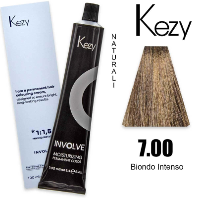 Kezy colorazione permanente in crema 7.00 - Biondo Intenso 100 ml