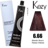 Kezy colorazione permanente in crema 6.66 - Biondo Scuro Rosso Intenso 100 ml