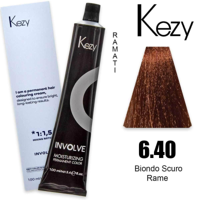 Kezy Involve Color Colorazione Permanente in Crema 6.40 / 6CN 100ml