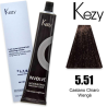 Kezy colorazione permanente in crema 5.51 - Castano Chiaro Wengè 100 ml