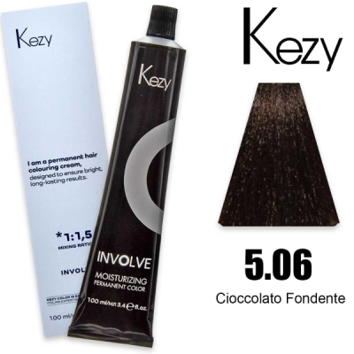 Kezy Involve Color Colorazione Permanente in Crema 5.06 / 5NDR 100ml