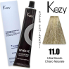 Kezy colorazione permanente in crema 11.0 - Ultra Biondo Chiaro Naturale 100 ml