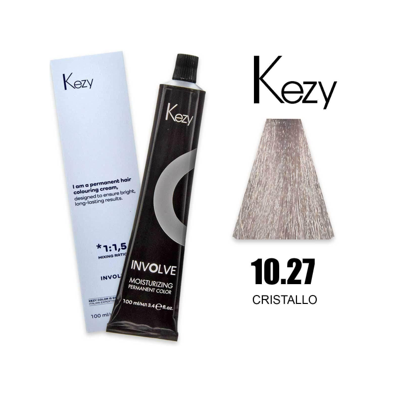 Kezy colorazione permanente in crema 10.27 - Cristallo 100 ml