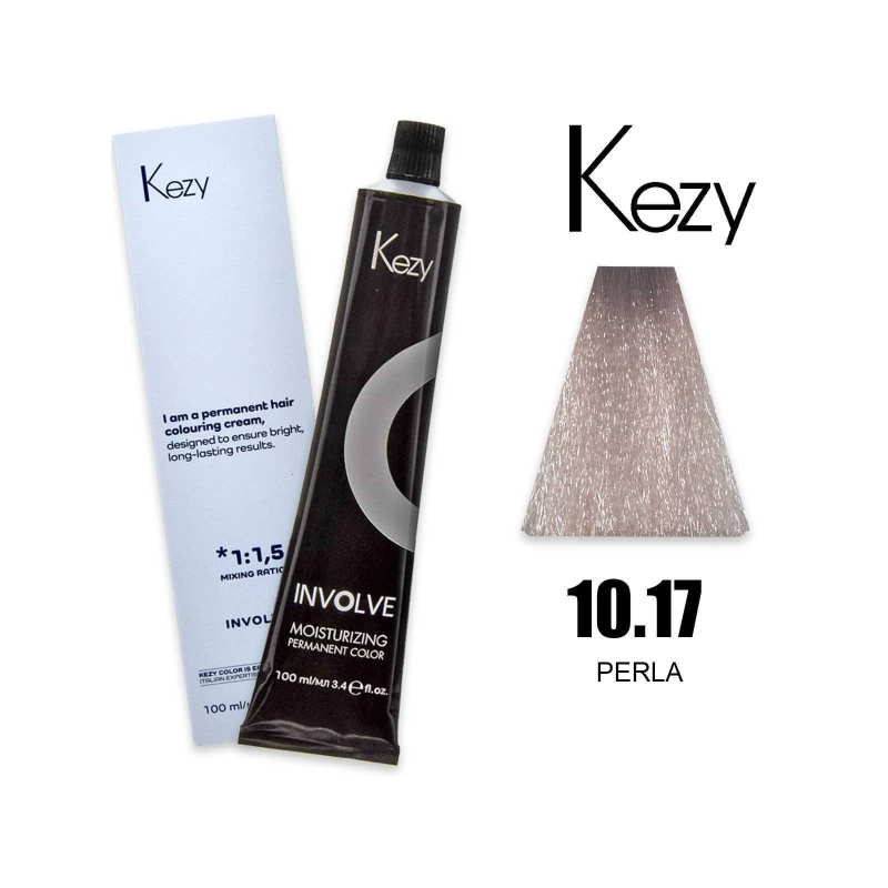 Kezy Involve Color Colorazione Permanente in Crema 10.17 - Perla