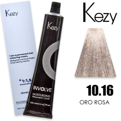 Kezy Involve Color Colorazione Permanente 10.16 - Oro Rosa