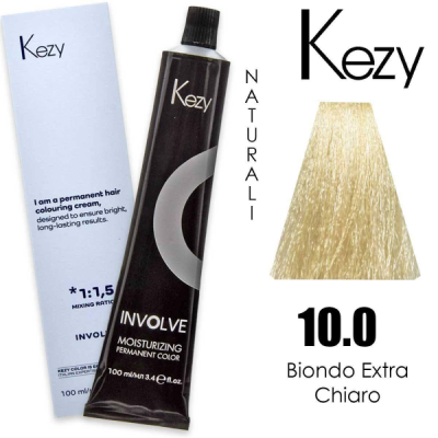 Kezy olorazione permanente in crema 10.0 - Biondo Extra Chiaro 100 ml