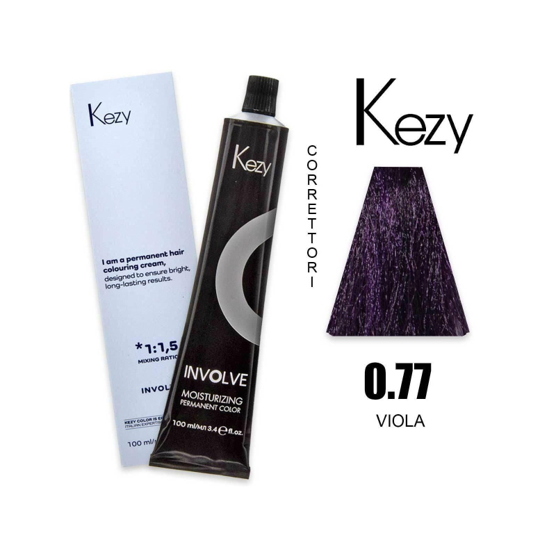 Kezy colorazione permanente in crema 0.77 - Viola 100 ml