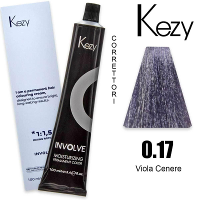 Kezy colorazione permanente in crema 0.17 - Viola Cenere 100 ml