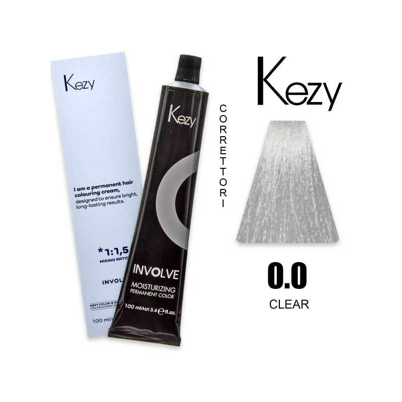 Kezy Involve Color Colorazione Permanente In Crema 0.0 - Clear