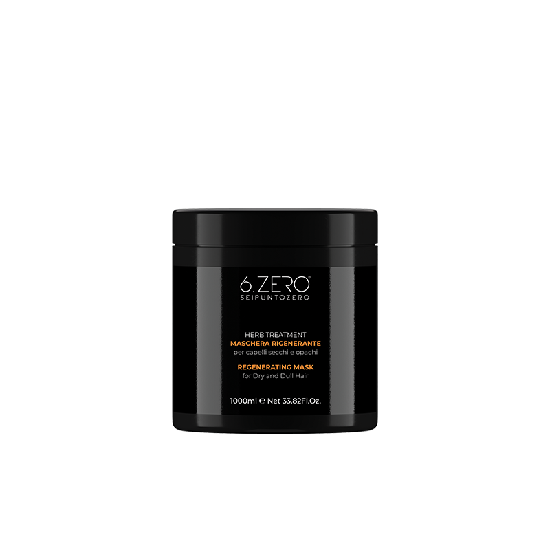 6.Zero Herb Treatment, maschera rigenerante per capelli secchi ed opachi - 1000 ml