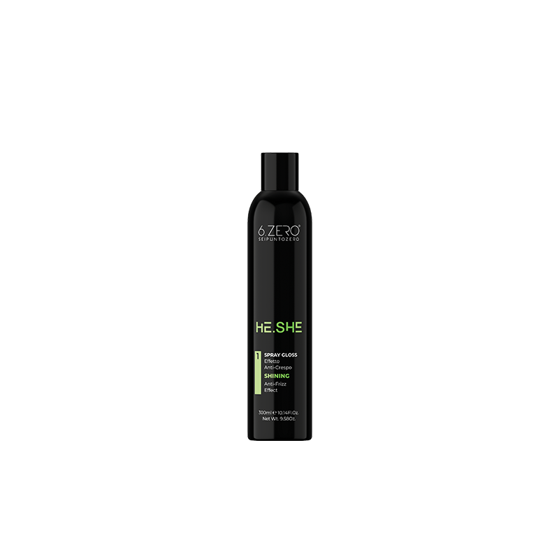 6.Zero He She Spray Gloss -  300 Ml