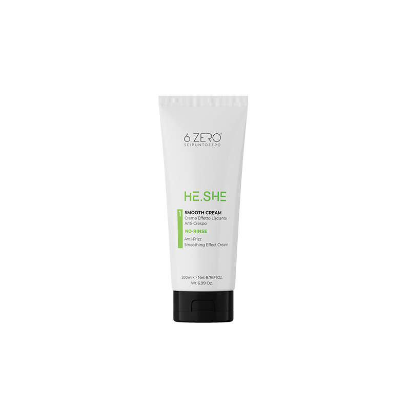 6.Zero He She Smooth Cream, crema lisciante anti-crespo - 200 ml