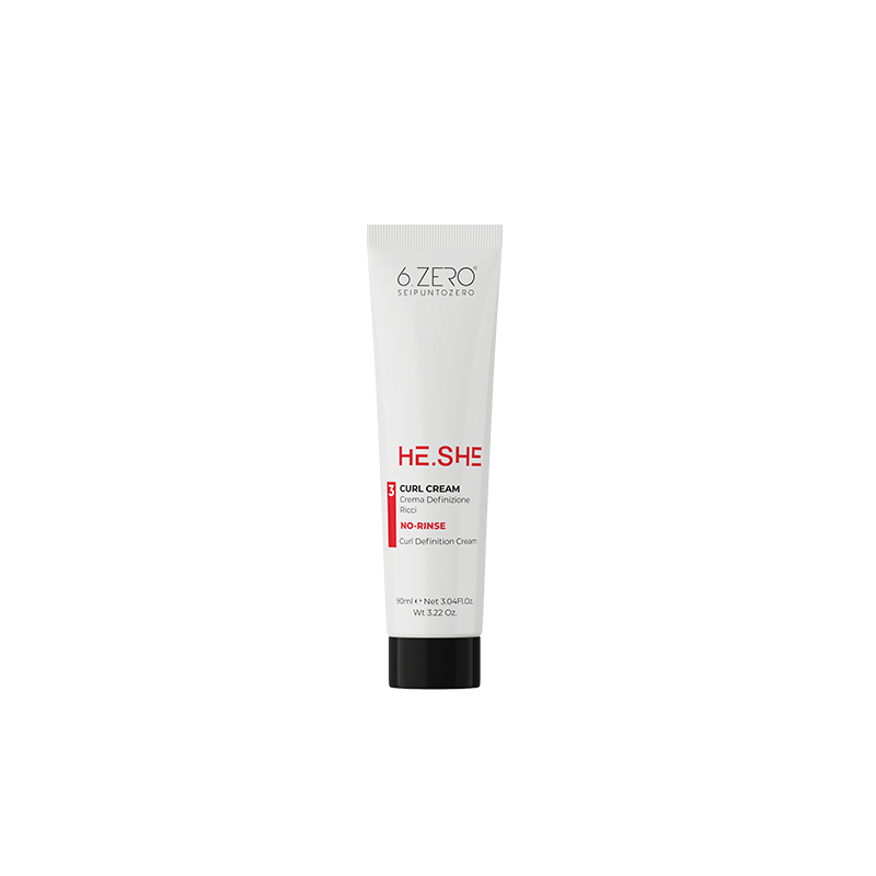 6.Zero He She Curl Cream Ravvivaricci - 90 Ml