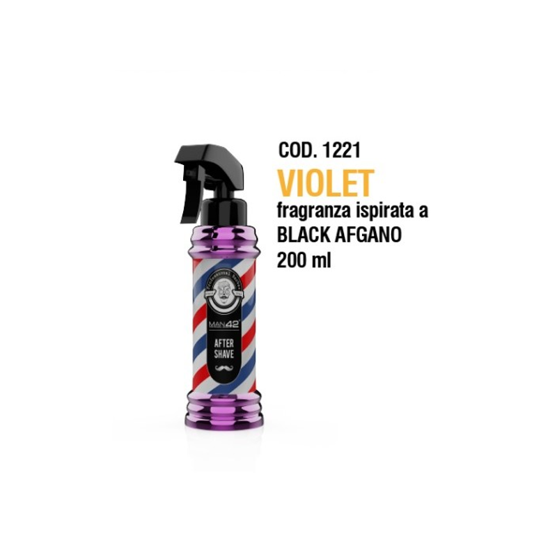 Man 42 After Shave Barber Pole - Viola