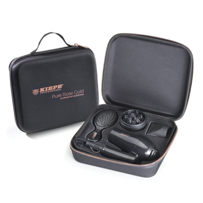 Kiepe Set Asciugacapelli Da Viaggio - Pure Rose Gold