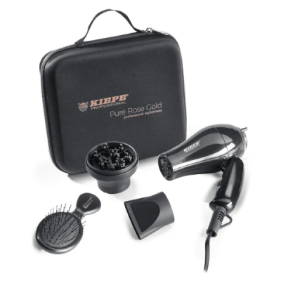 Kiepe Set Asciugacapelli Da Viaggio - Pure Rose Gold