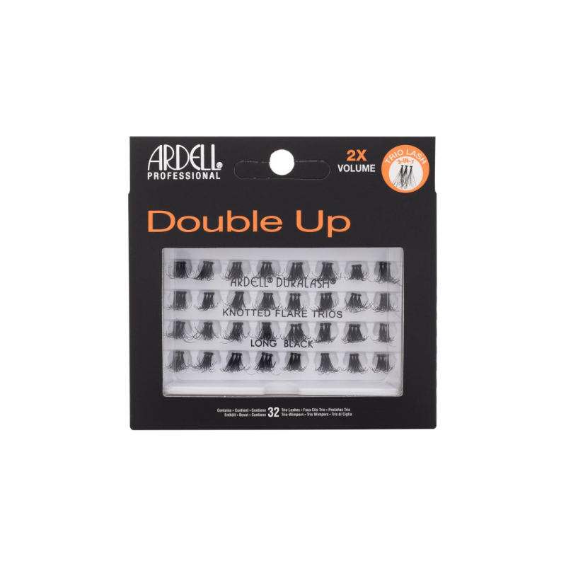 Ardell Double Up Knotted Flare Trios - Long Black