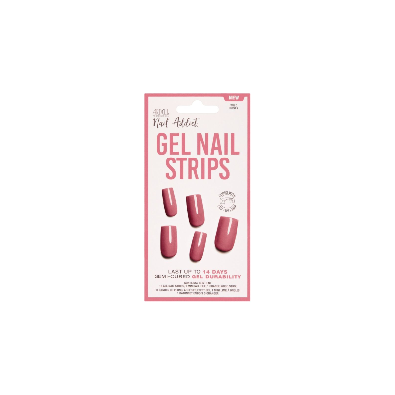 Ardell Gel Nail Strips - Wild Roses