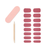 Ardell Gel Nail Strips - Wild Roses