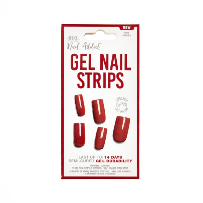 Ardell Gel Nail Strips - Pure Paprika