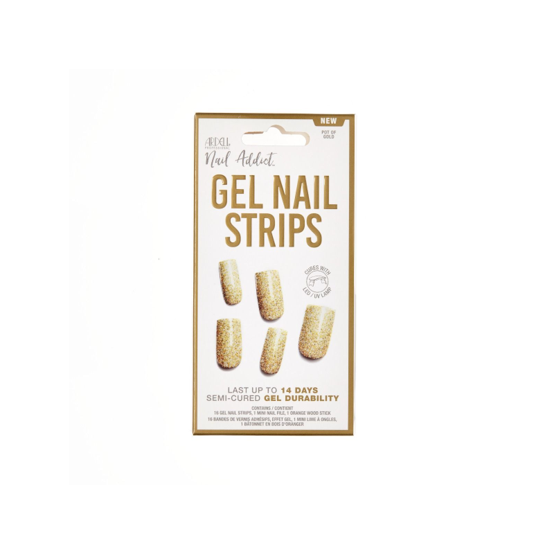 Ardell Gel Nail Strips - Pot Of Gold