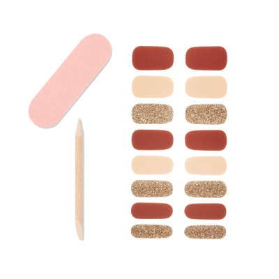 Ardell Gel Nail Strips - Golden Goddess