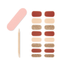 Ardell Gel Nail Strips - Golden Goddess