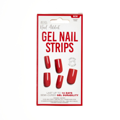Ardell Gel Nail Strips - Cherry Bomb