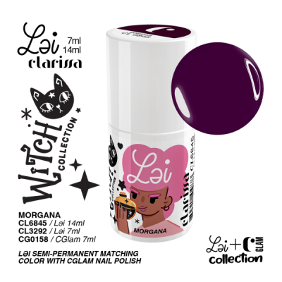 Clarissa Lei Smalto Semipermanente - Morgana 7 ml CL 3292 Witch 2024 Tpo Free